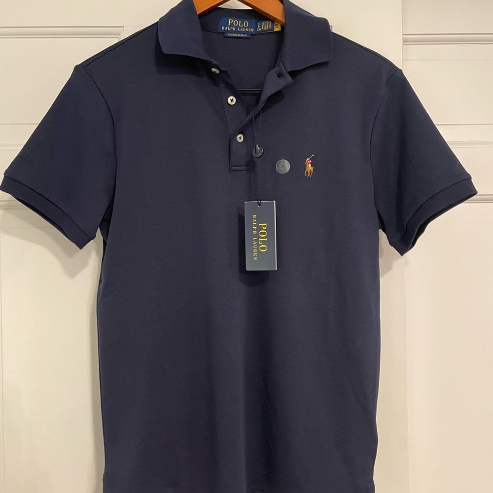 Polo by Ralph Lauren Men's Navy Polo Shirt